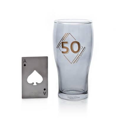 Hotchpotch Orion Beer Glass & Bottle Opener - 50