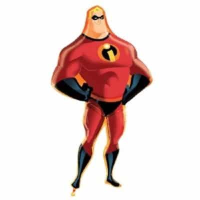 1185-S/SHAPE FOIL MR. INCREDIBLE