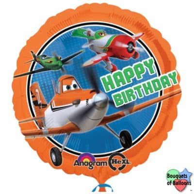 Vehicle Disney Planes Happy Birthd Standard Foil Balloon 18" / 45cm