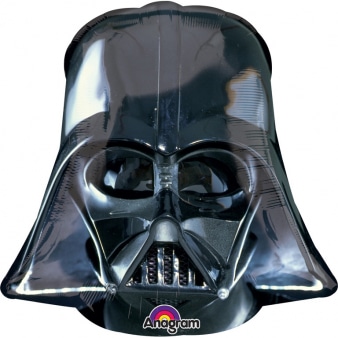 License Star Wars Darth Vader Helmet Super Shape Foil Balloon 25" / 64cm
