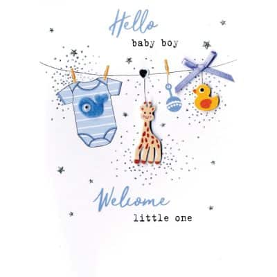Birth Boy - Blue Baby Clothing