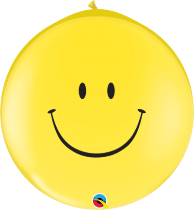 QX4042 -3 FT SMILY FACE 2CT (NECK-UP)