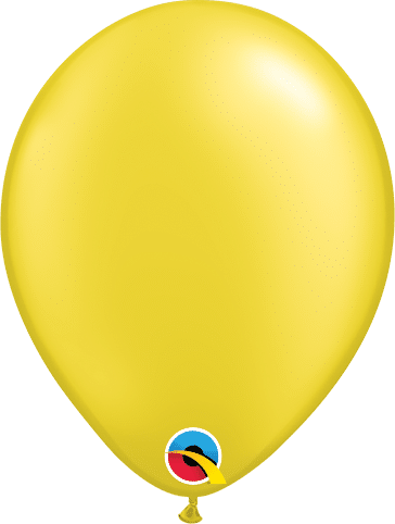QX2402 - 5" LATEX PEARL CITRINE 100CT