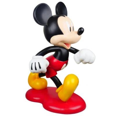 Garden Statue polyresin 3D walking Mickey 70cm