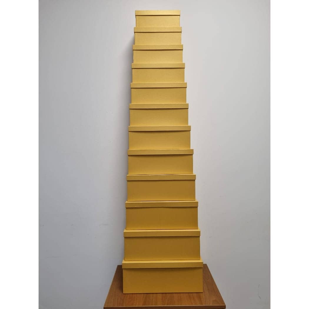 SPRKL GOLD RECTANGULAR BOX